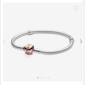 Pandora rose gold bracelet